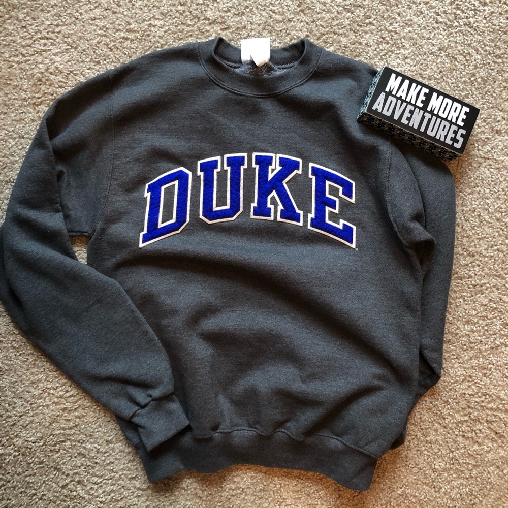 Duke University Crewneck. $35 minimum.